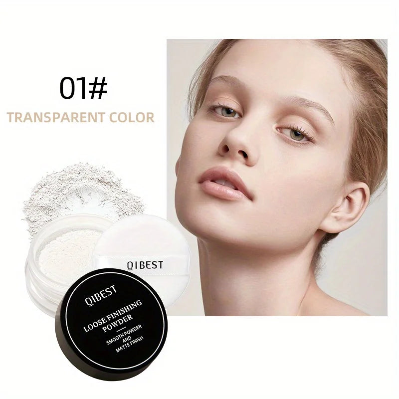 Matte oil control loose powder delicate not stuck powder matte oil control makeup setting Zpaxo 01
