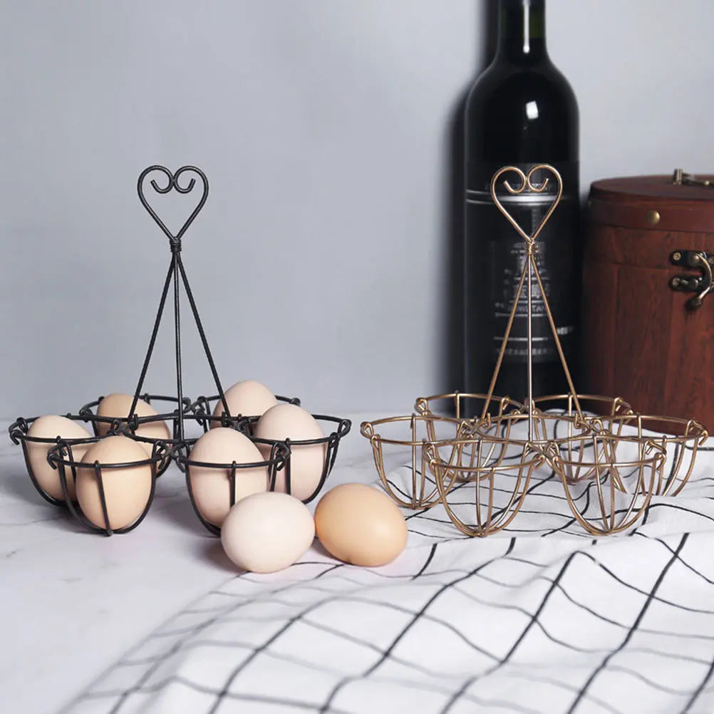 Egg Holder Display Tray Storage Rack Stand