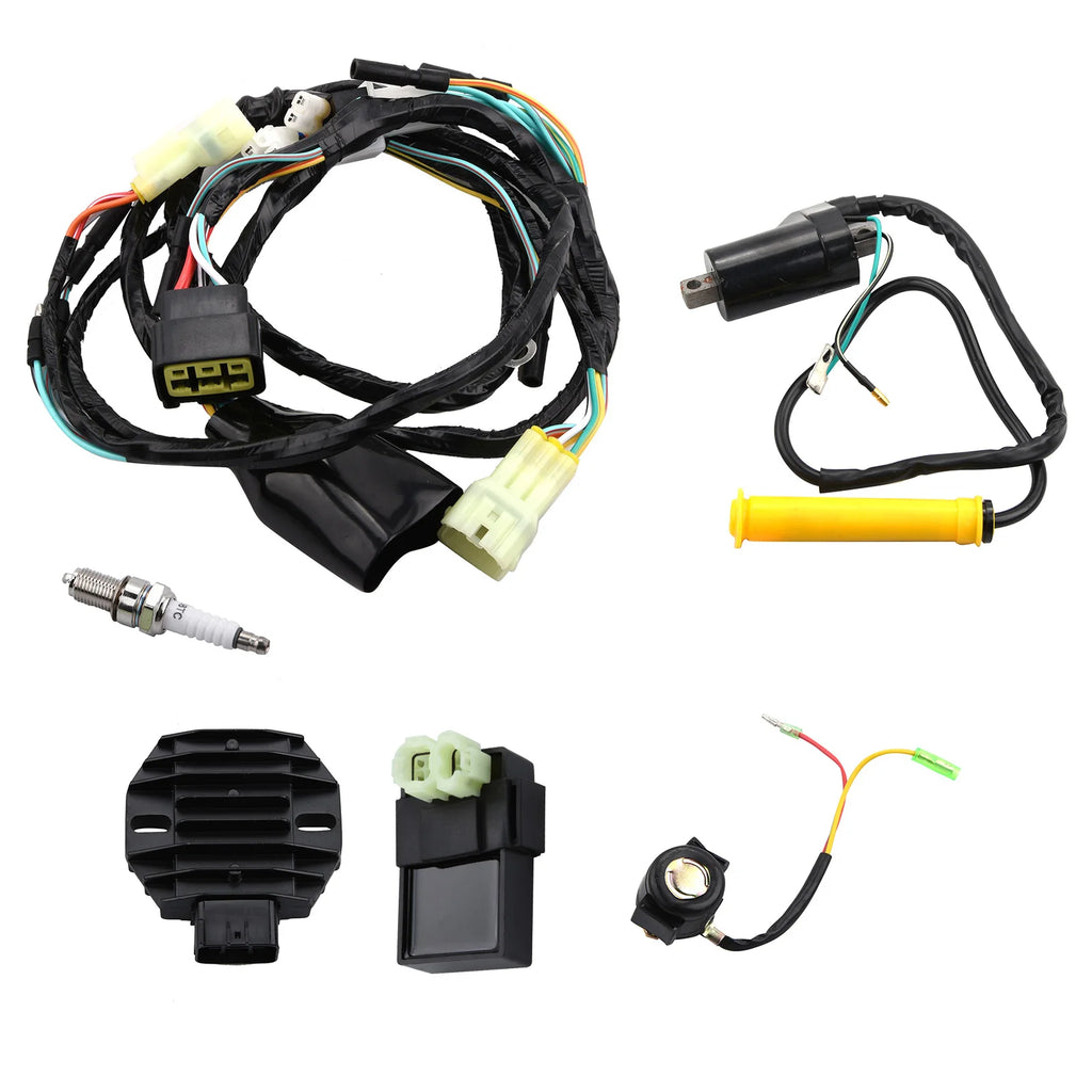 CDI Ignition Coil Spark Plug Wire Harness Assy Replacement Honda
