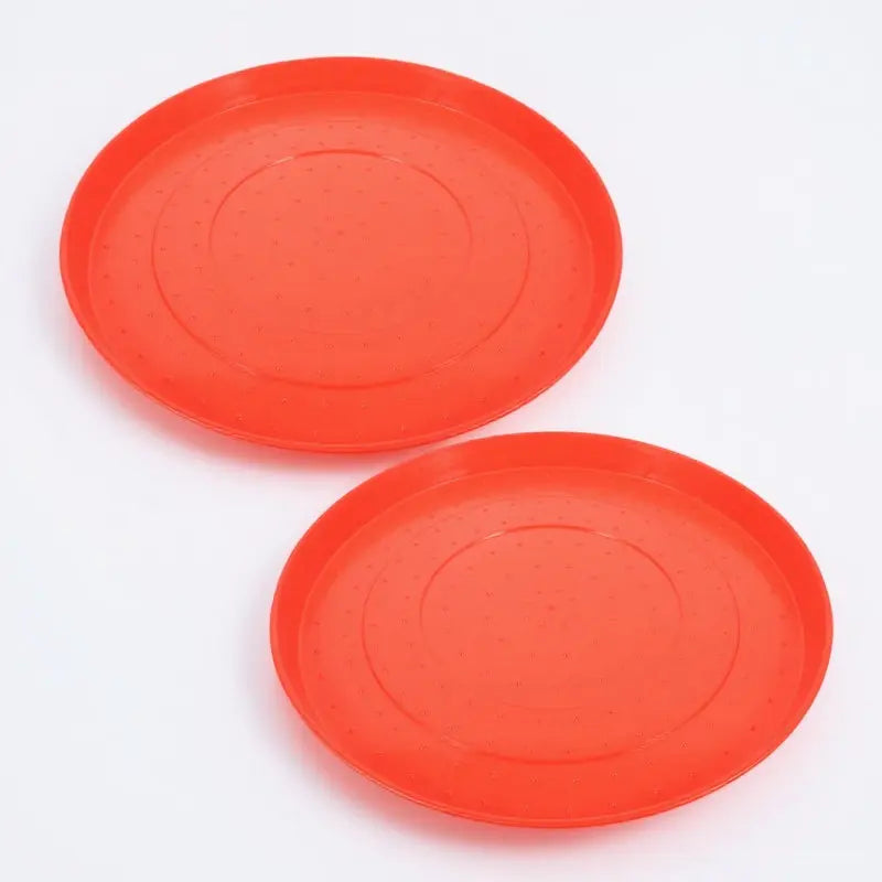 Premium Plastic Poultry Feeder Tray Sturdy Spill-proof Design Chick
