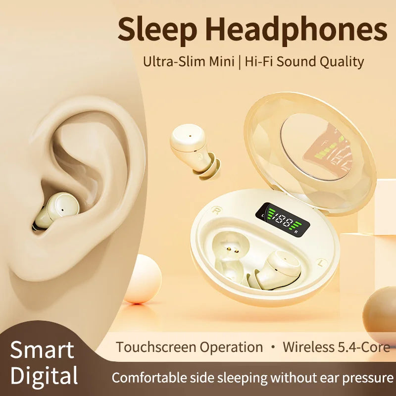 Wireless Bluetooth Earphone Noise Cancelling Earbuds Ear Buds Mini Zpaxo