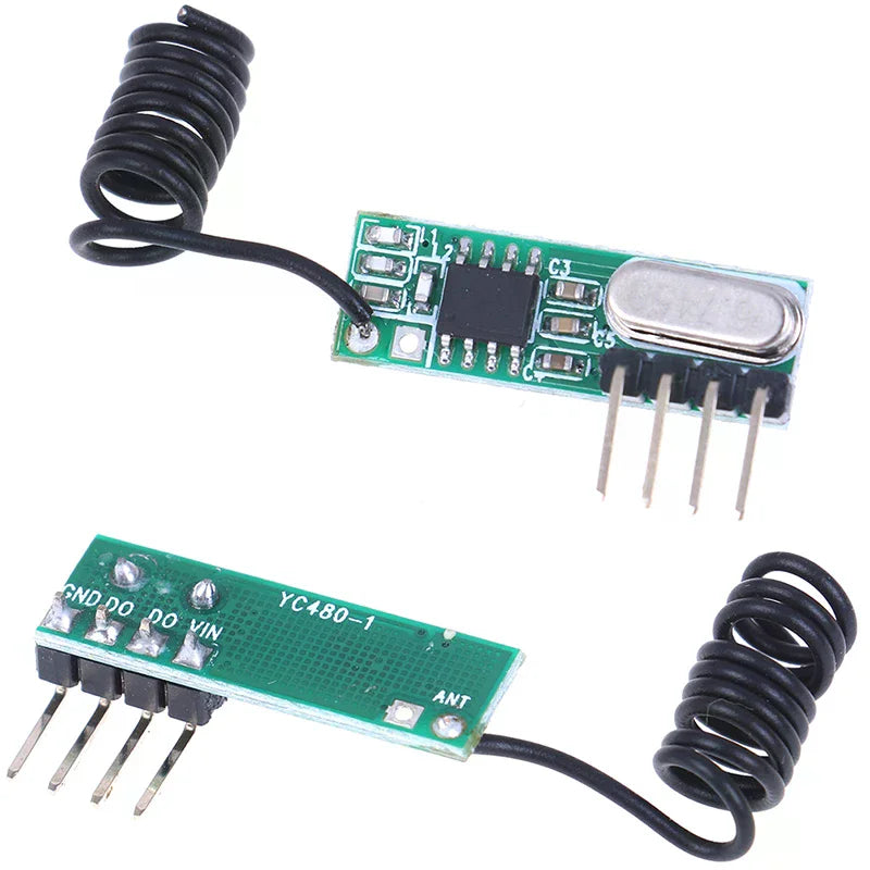 433MHz RF Relay Receiver – 1CH Wireless Remote Switch Module