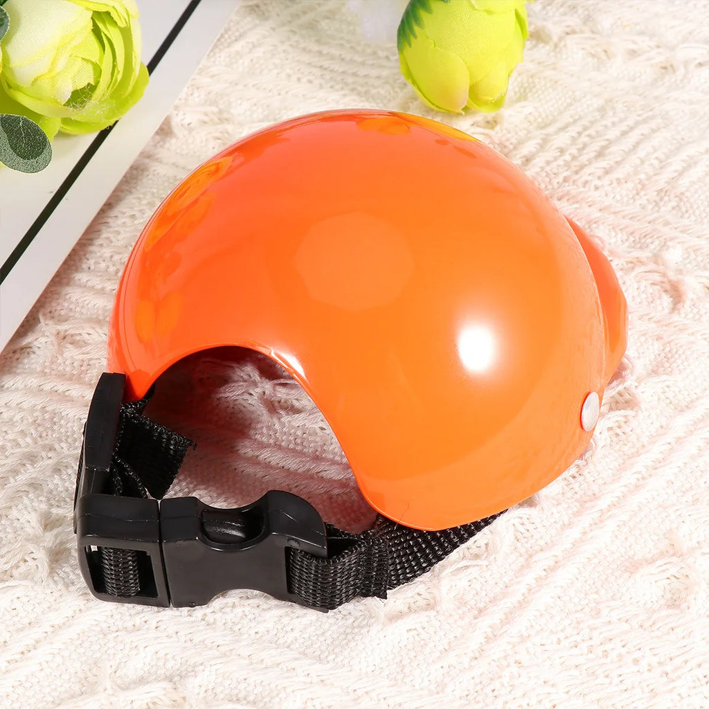 Pet Safety Hat Dog Puppy Sun Rain Protection Soft Padding Shock