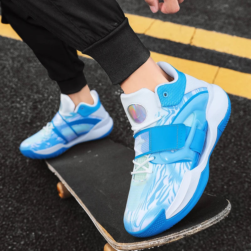 Men's Basketball Shoes Breathable Cushioning Non-slip Wearable Runing