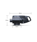 2-in-1 Car Safety Hammer – Window Breaker & Seat Belt Cutter