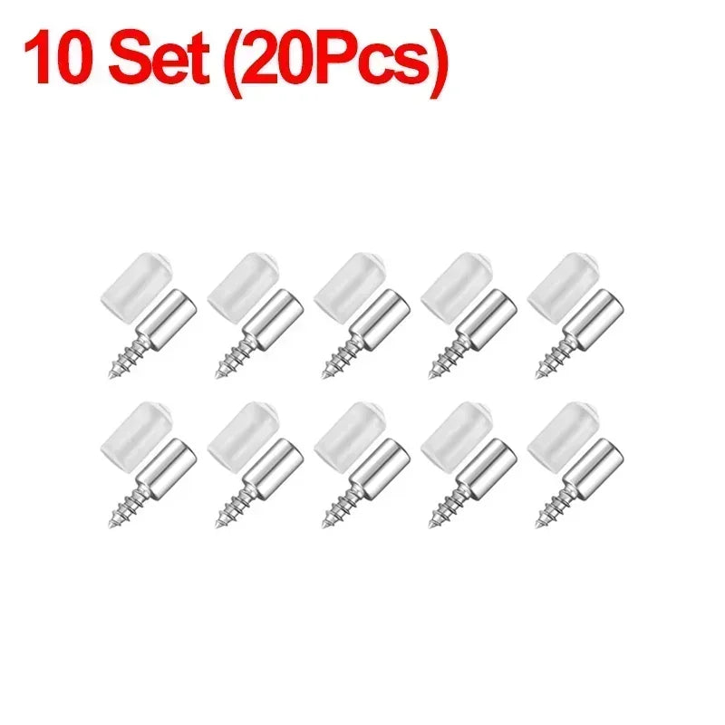 Self-Tapping Screws with Anti-Slip Sleeves | Shelf & Wardrobe Set