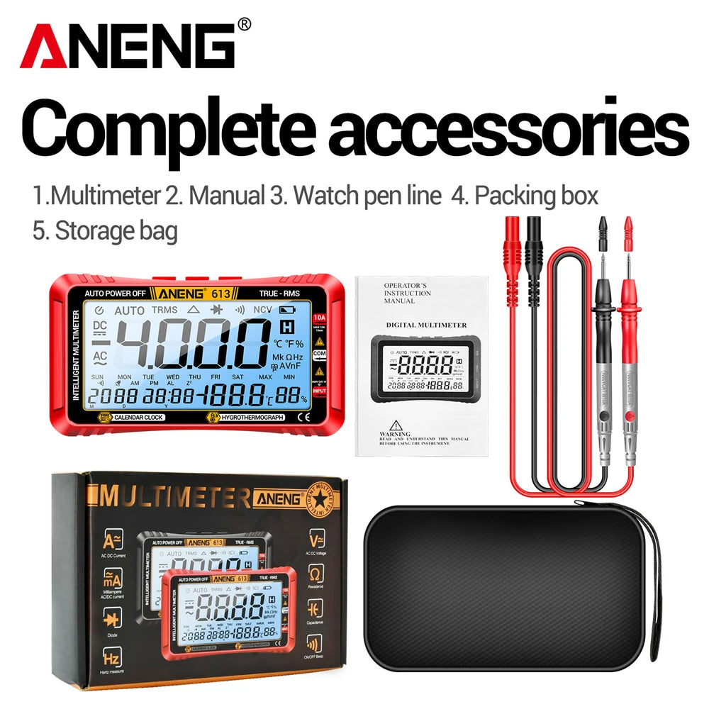 3 in1 AC DC Voltage Current Resistance Capacitance Measurement