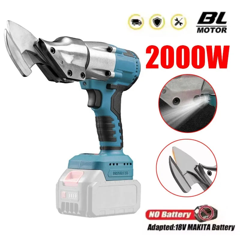 2000W Electric Iron Sheet Shears Brushless Cordless Scissor
