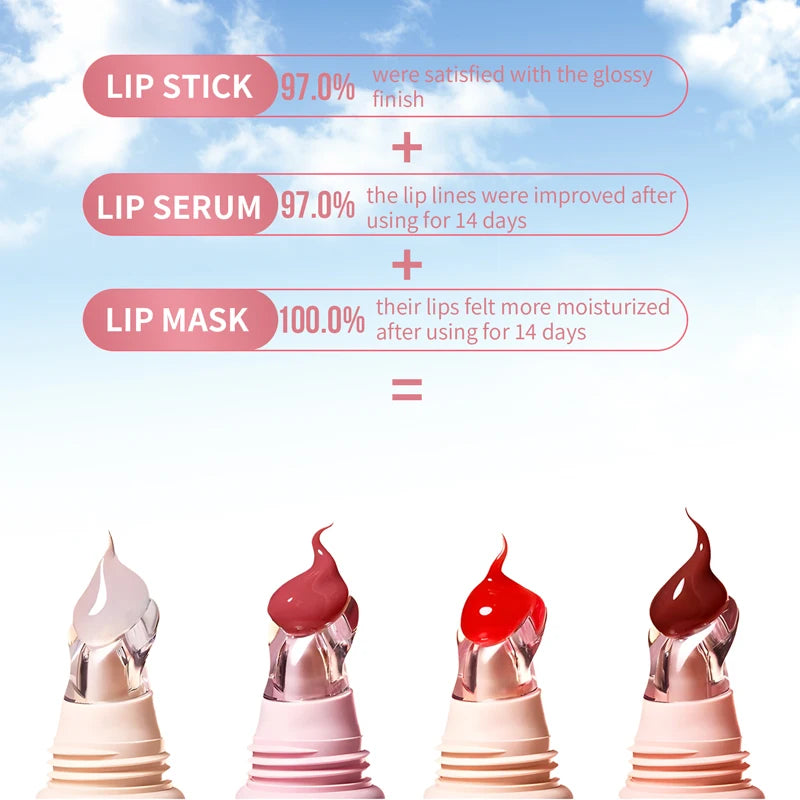 Moisturizing Long-lasting Lip Gloss Easy Apply Non Stick Natural