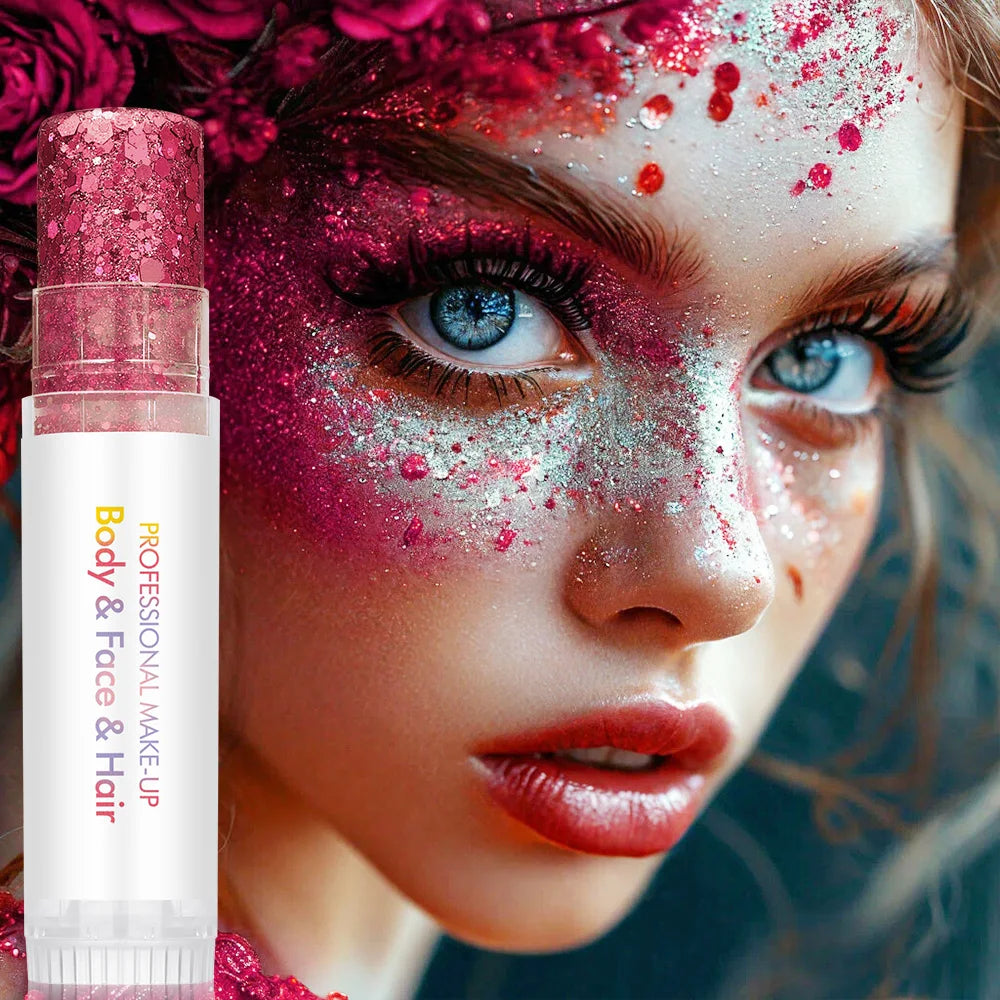 Body Glitter Long-lasting Non Greasy Suitable Face Lips Halloween