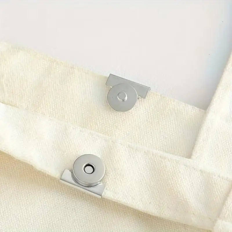 Metal Magnetic Snap Buttons – No-Sew DIY Bag Buckles 1–5 Pairs