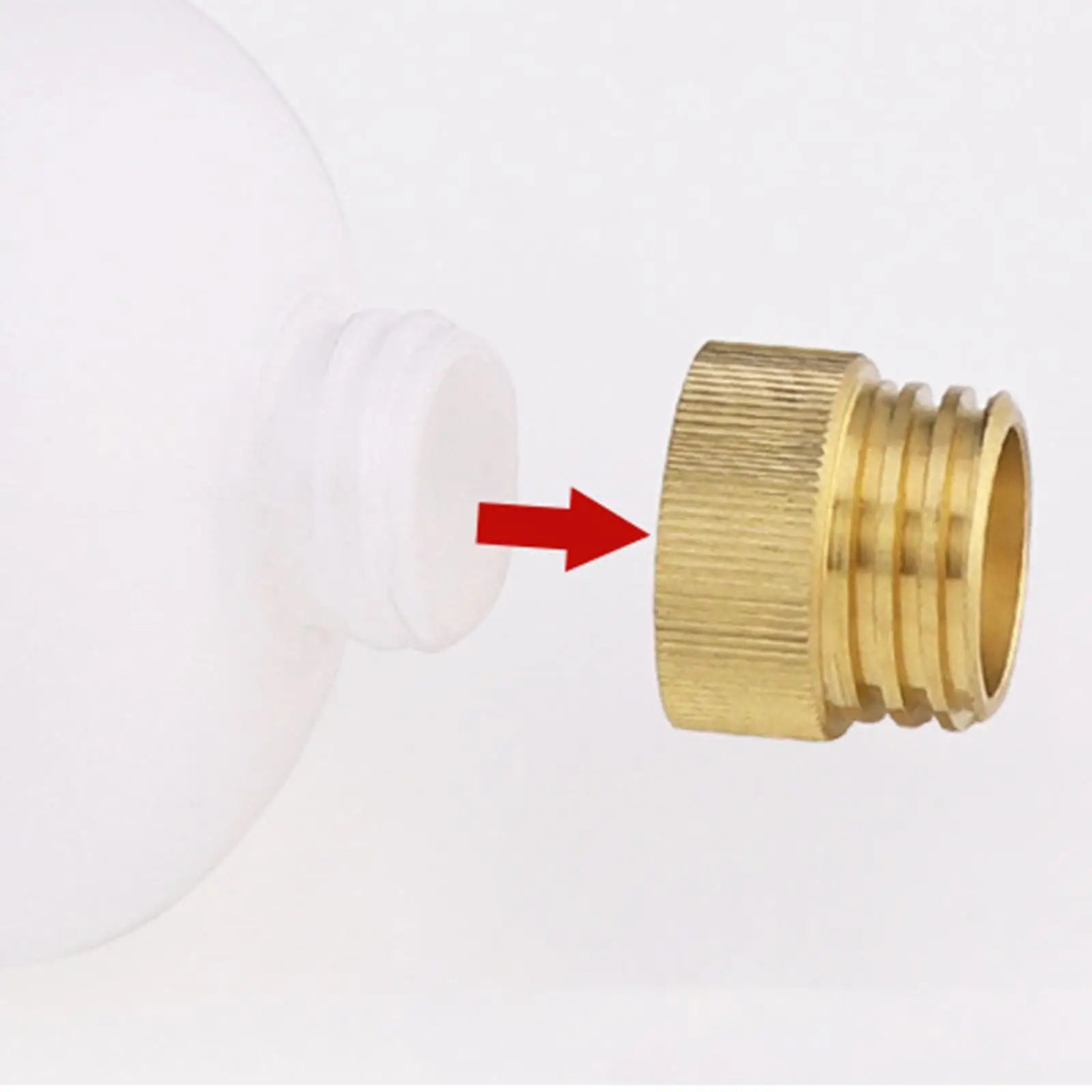 Sturdy Brass Pressure Washer Adapter Anti Slip Conversion Connector Zpaxo