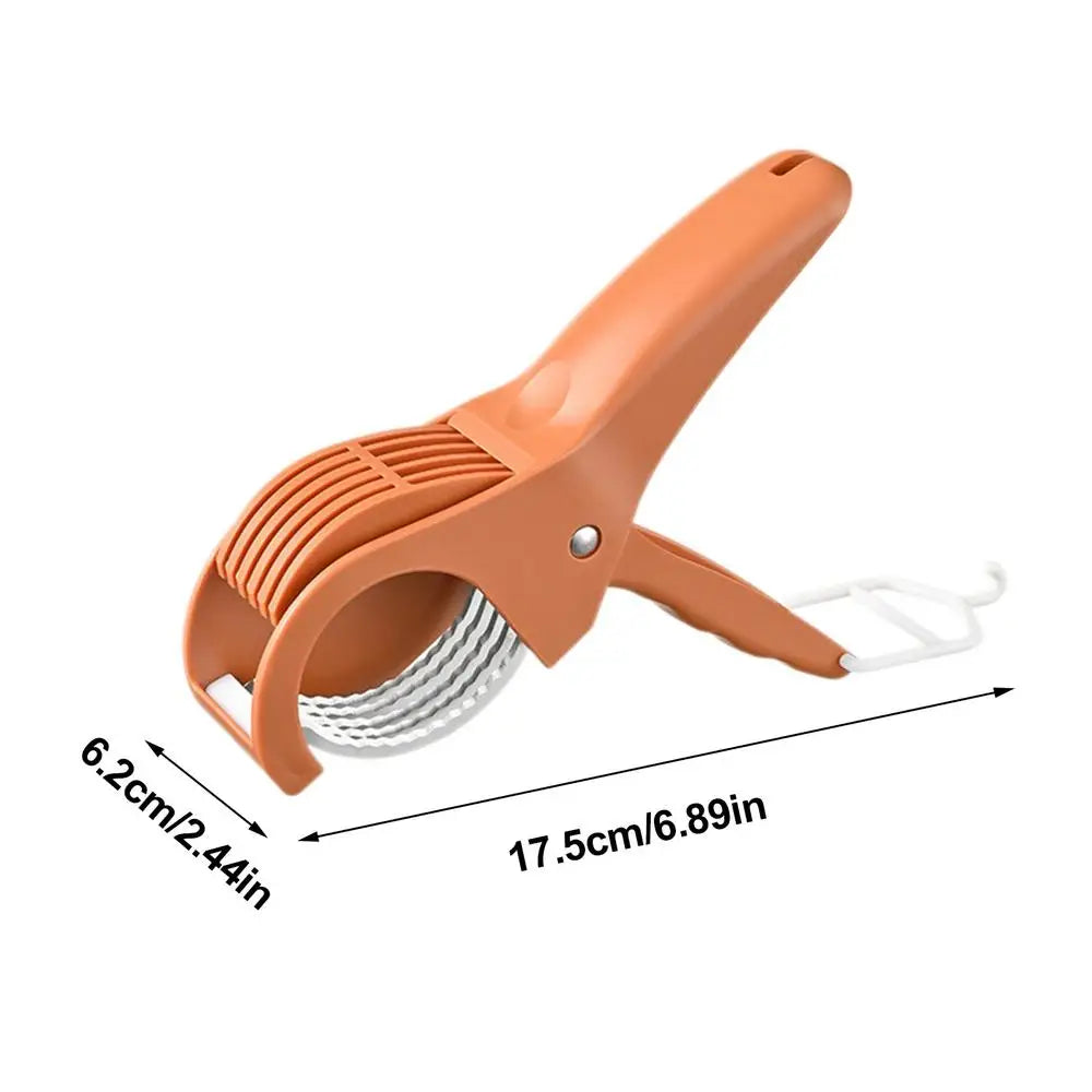 Stainless Steel Manual Slicer Fruit Vegetable Press Sausage Salad