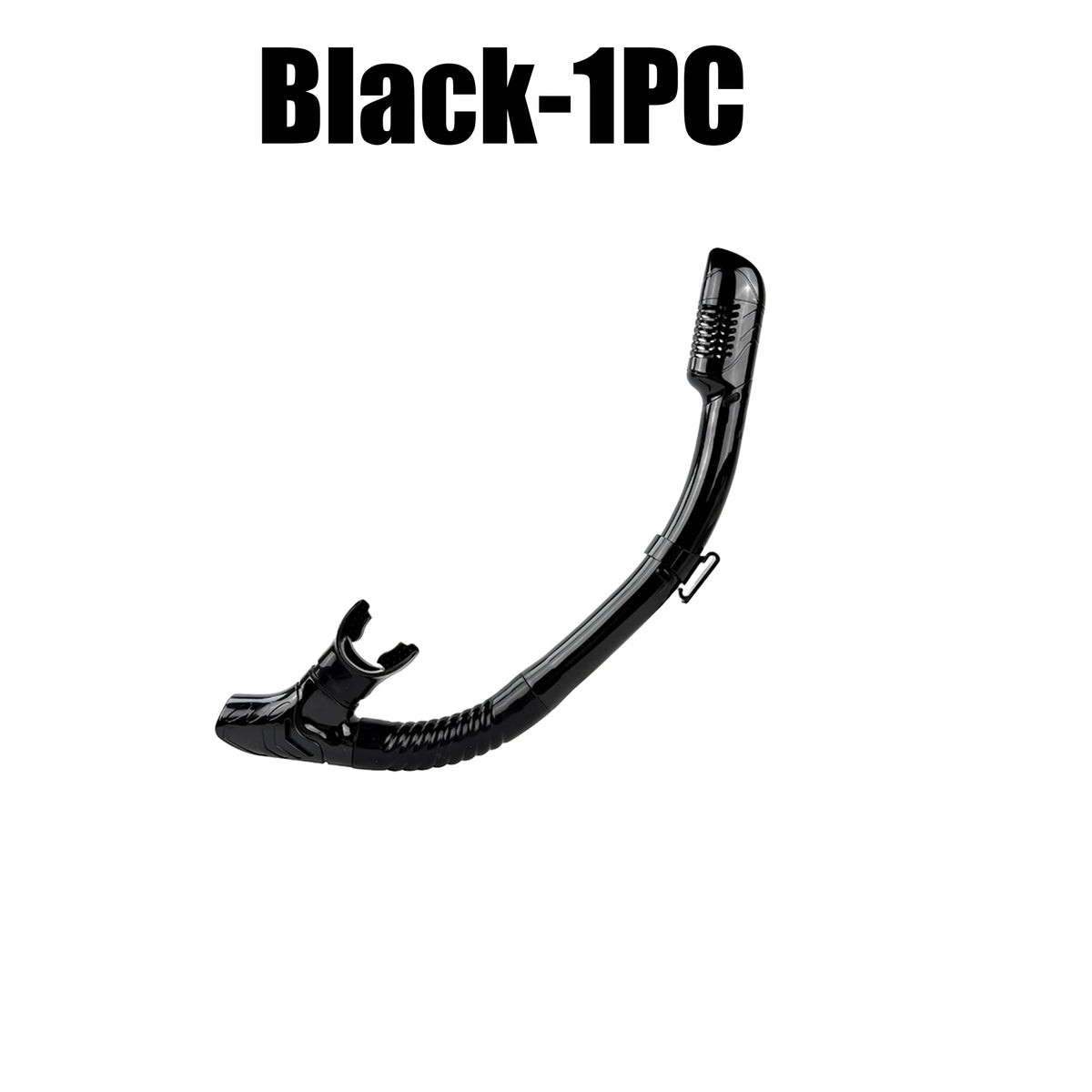 Adult Dry Snorkel Scuba Diving Underwater Swimming Full Multiple Zpaxo Black 1PC