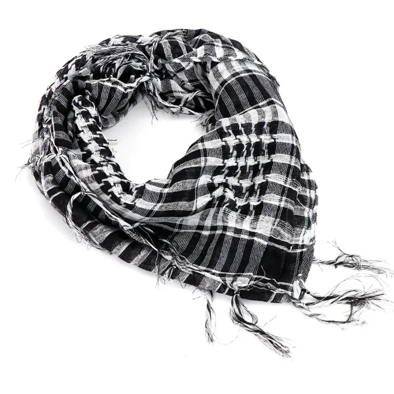 Keffiyeh Tactical Desert Scarf – Unisex Shemagh Head Wrap