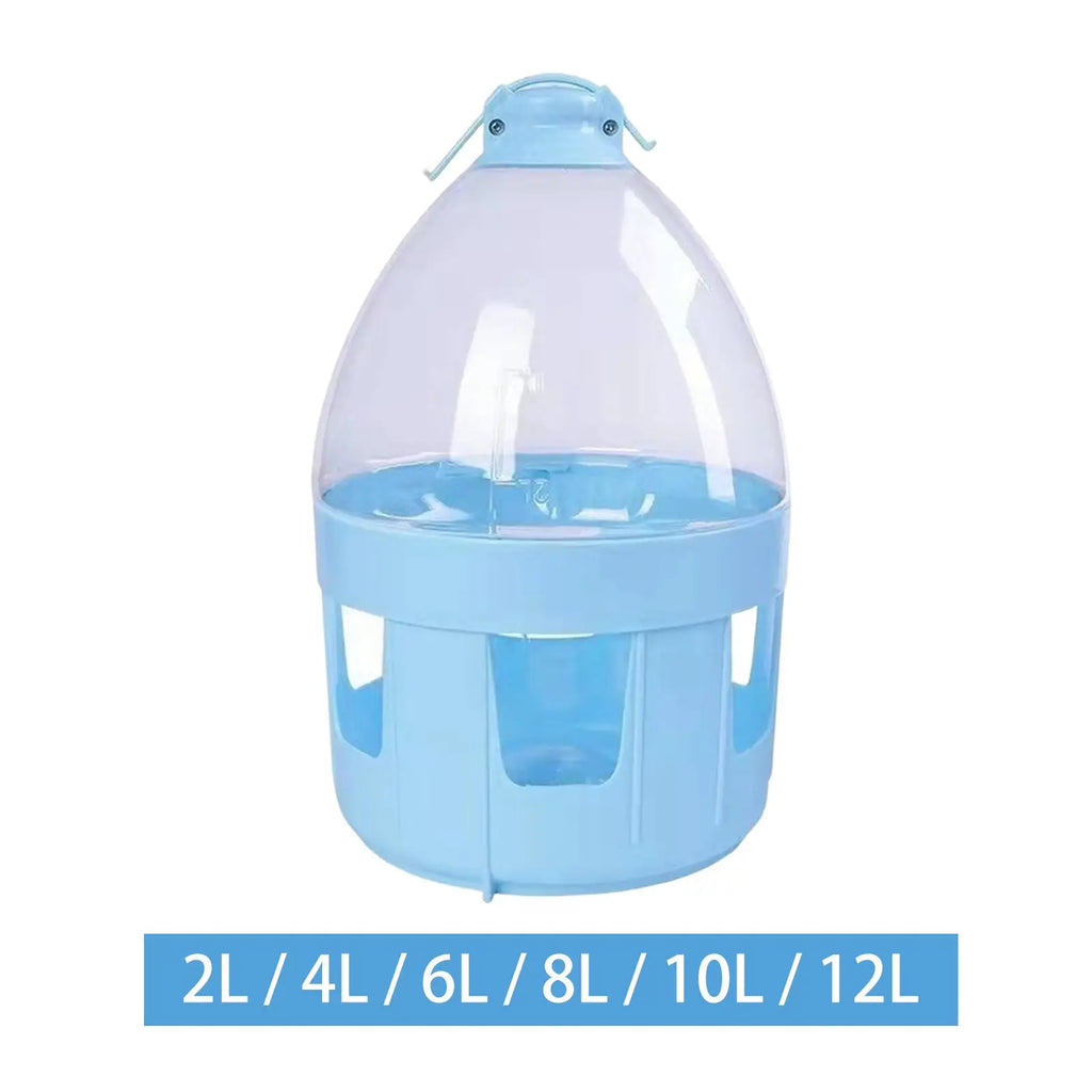 Pigeon Feeder Waterer Pet Supplies Portable Pigeon Automatic Water Feeder Automatic Pigeon Waterer for Quail Canary Drinking Zpaxo