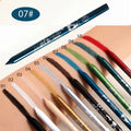 Waterproof Eyeliner Gel Pencil Pigment Brown Black White Glitter