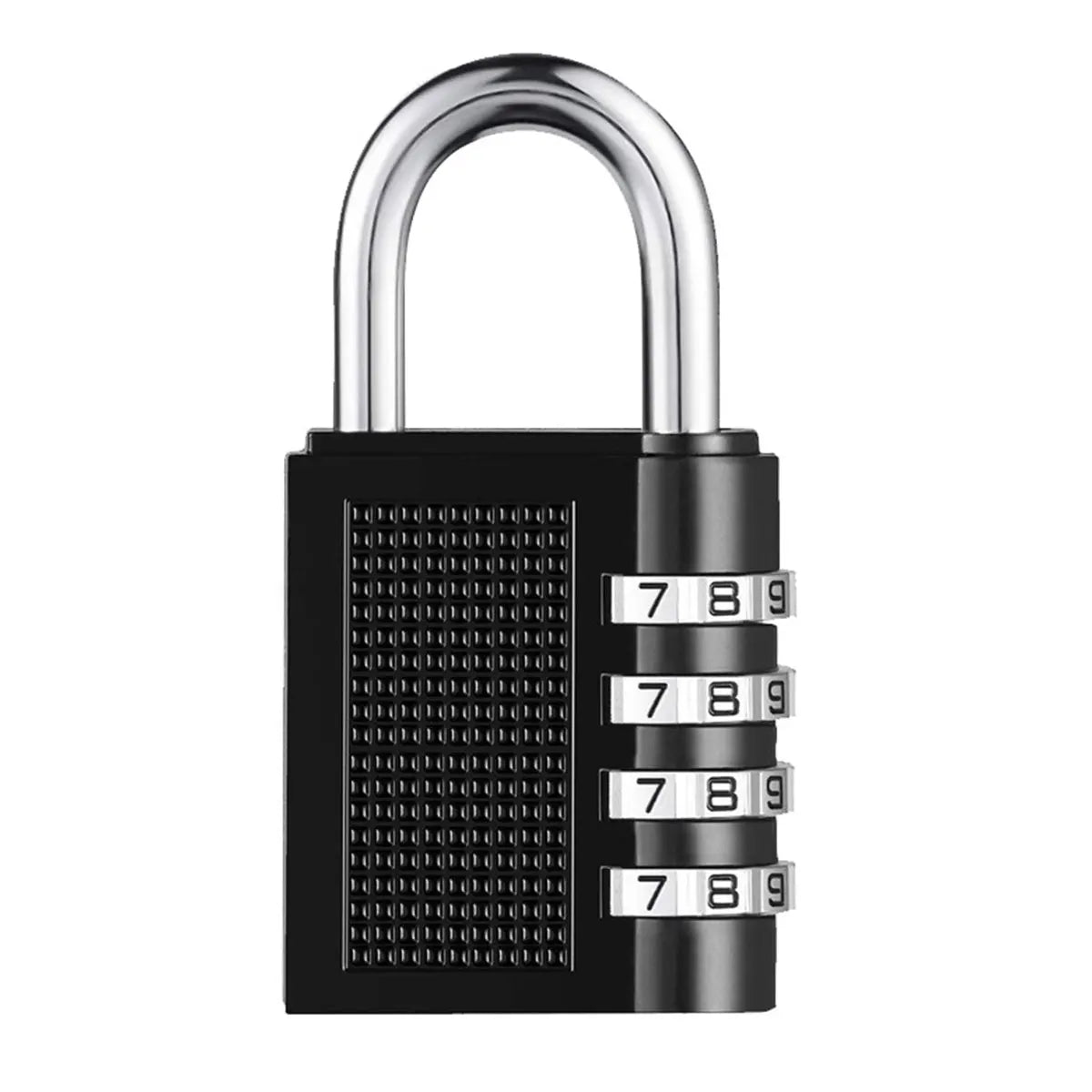 Zinc Alloy Padlock Digit Locker Lock Weatherproof Lock Americanism Outdoor Mechanical Lock For School Gym Locker/FenceHasp Secur Zpaxo A80mm