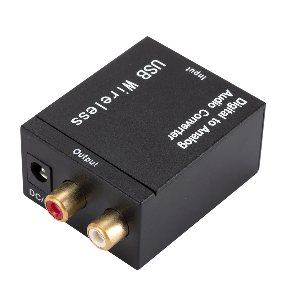 Bluetooth-compatible Optical Fiber Toslink Coaxial Signal RCA R L Zpaxo