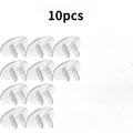 10 Childproof Outlet Covers US Standard Baby Safety Plugs Clear