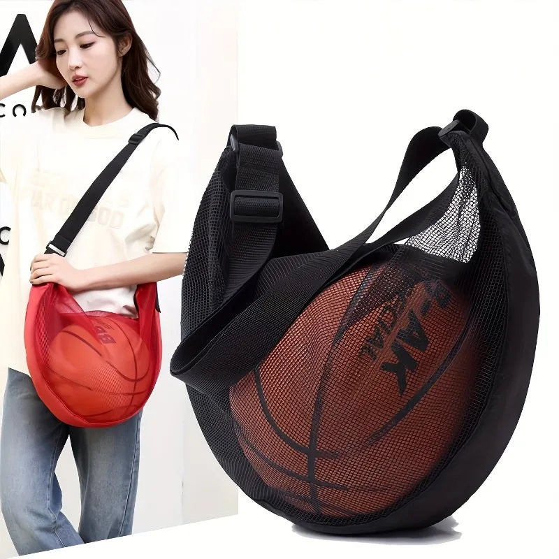 Large Capacity Basketball Bag Single Shoulder Crossbody Sports