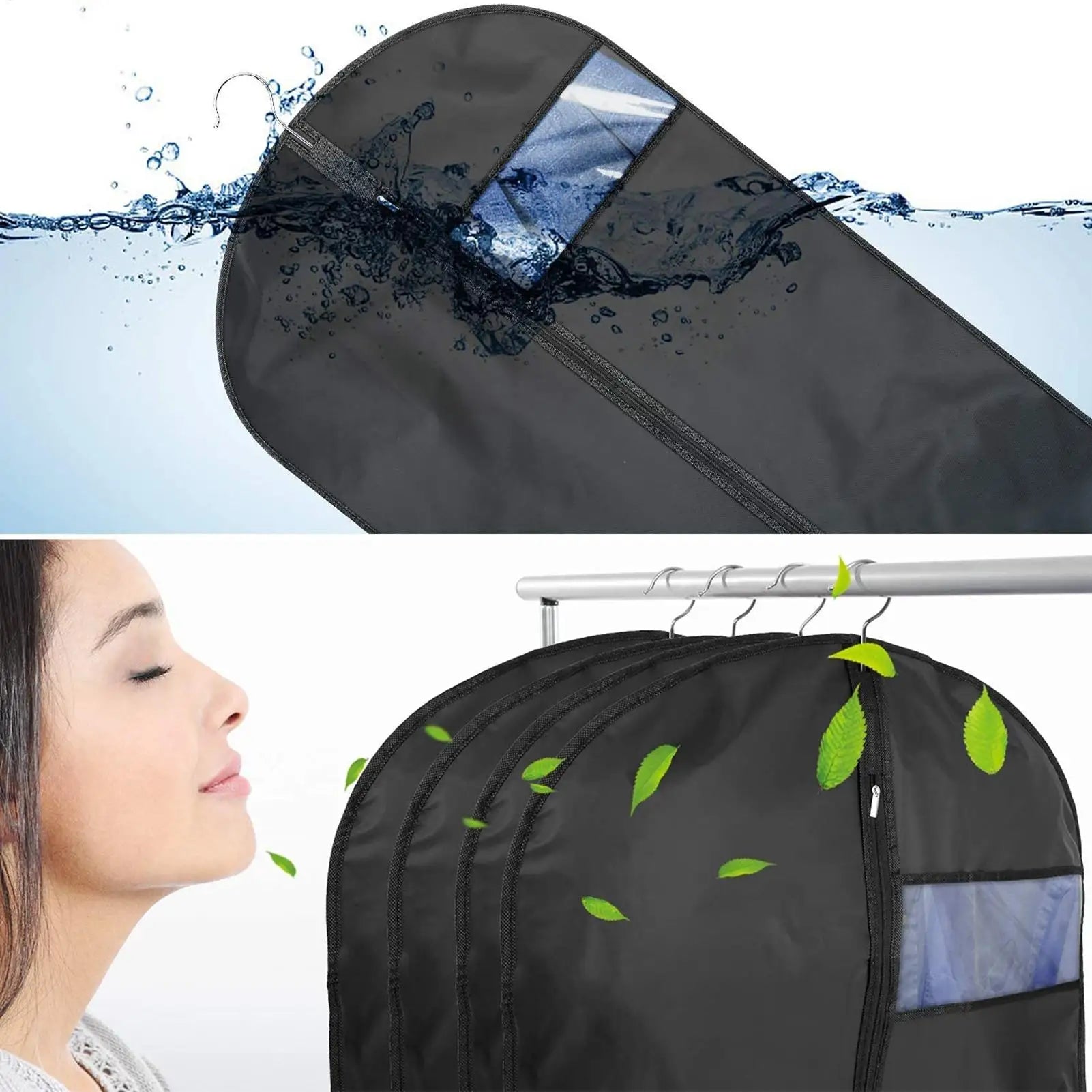 Garment Bags Dresses Suit Storage Bag Clothing Protection Dust Cover