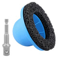 Wheel Hub Grinder Car with Adapter 150mm Silicon Carbide Disc Car Wheel Hub Cleaning Brush for Tyre Change Rim Cleaning and Rust Zpaxo Style B
