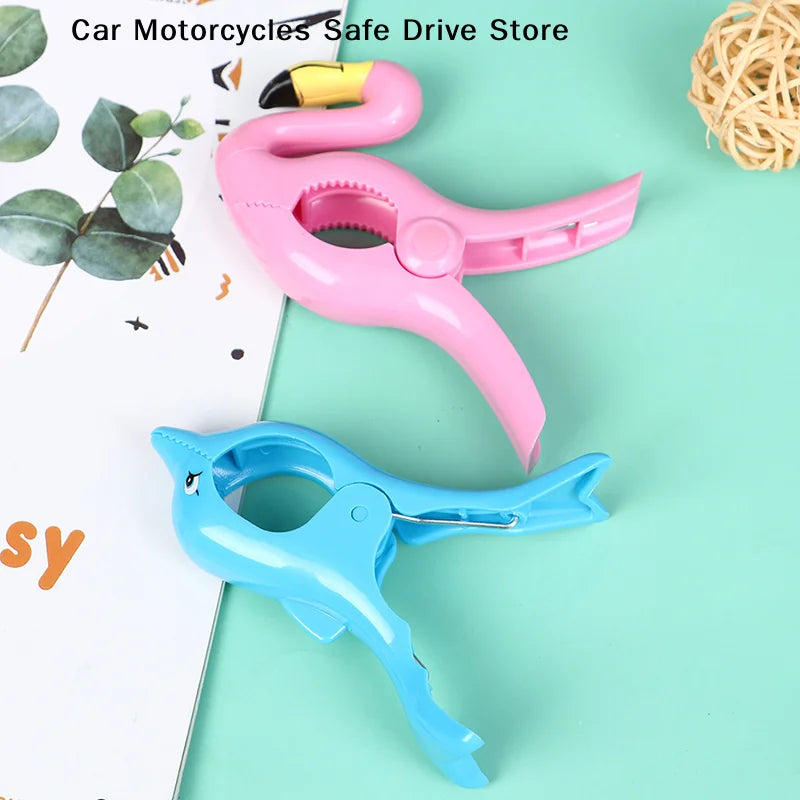 CMPlastic Beach Towels Clips Sunbeds Sun Lounger Animal Decorative