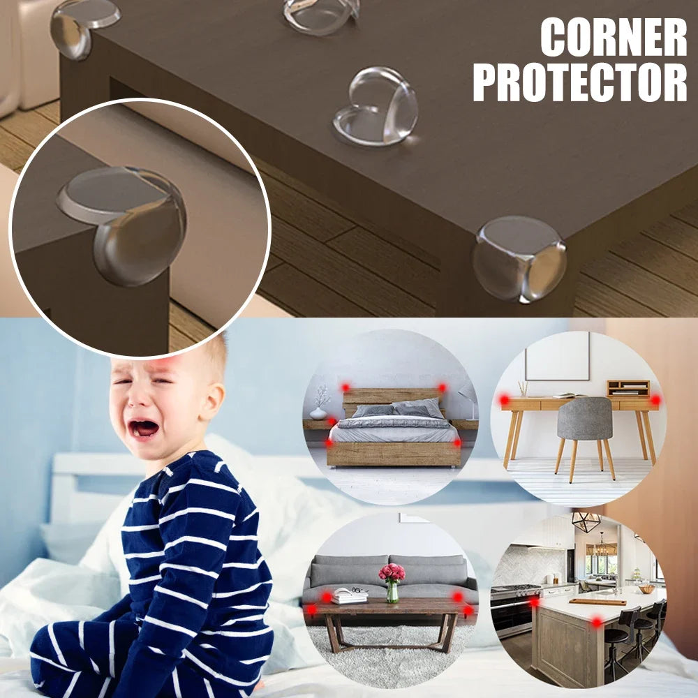 Baby Safety Silicone Protector Table Corner Edge Protection Cover