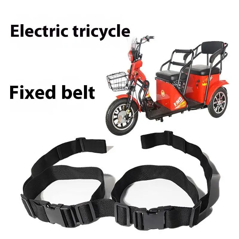 Universal Electric Tricycle Safety Belt – Scooter & Motorcycle