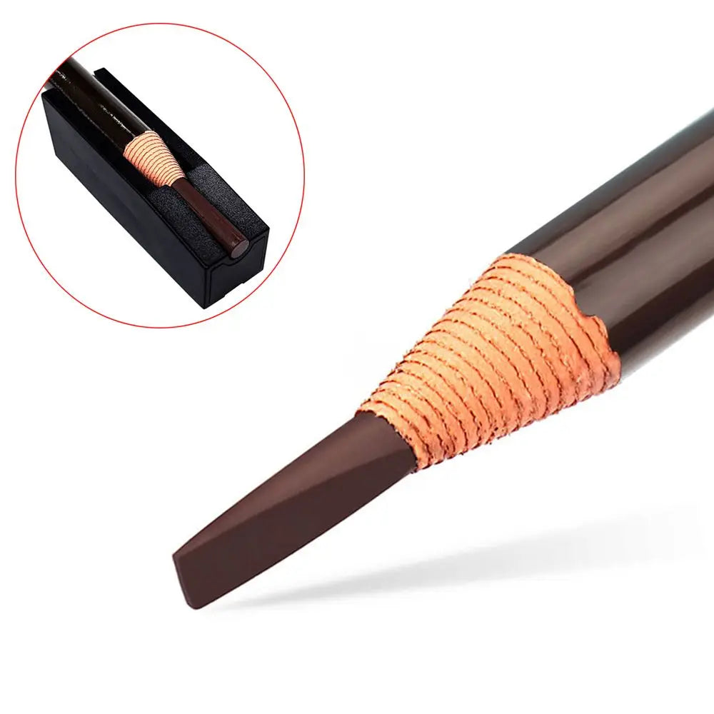 Waterproof Permanent Microblading Eyebrow Pencil Sharpener Tip Thin Zpaxo