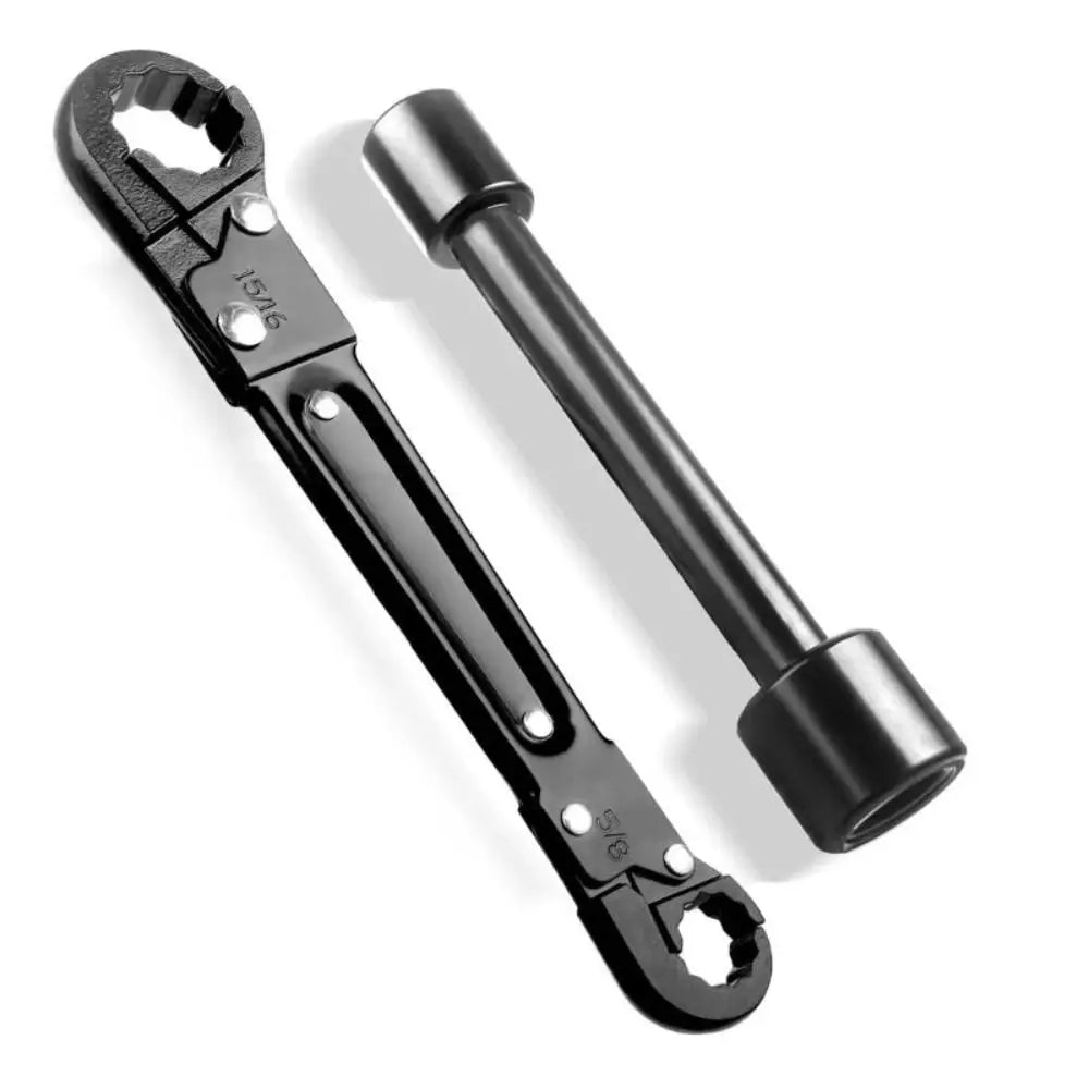 Carbon Steel Material Double Headed Wrench Multi-functional Design Professional Tool Tire Auto Repair Wrench Double Headed Zpaxo
