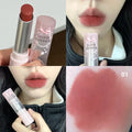 Cement Gray Brown Low Gloss Lipstick Waterproof Sweatproof Not Fade Zpaxo 01