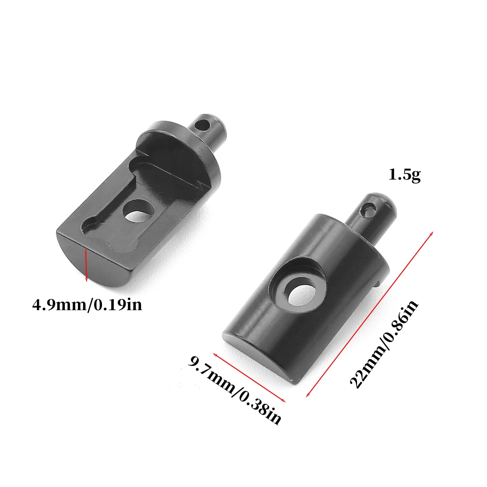 Aluminum Alloy Body Mounts Replacement Upgrade Parts Tamiya CW-01