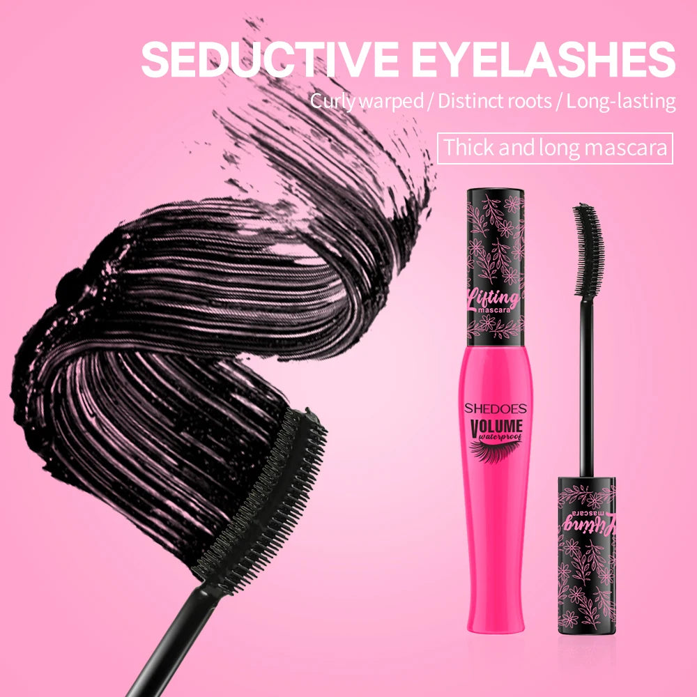 Thick Slender Mascara Waterproof Durable Light Natural Curling