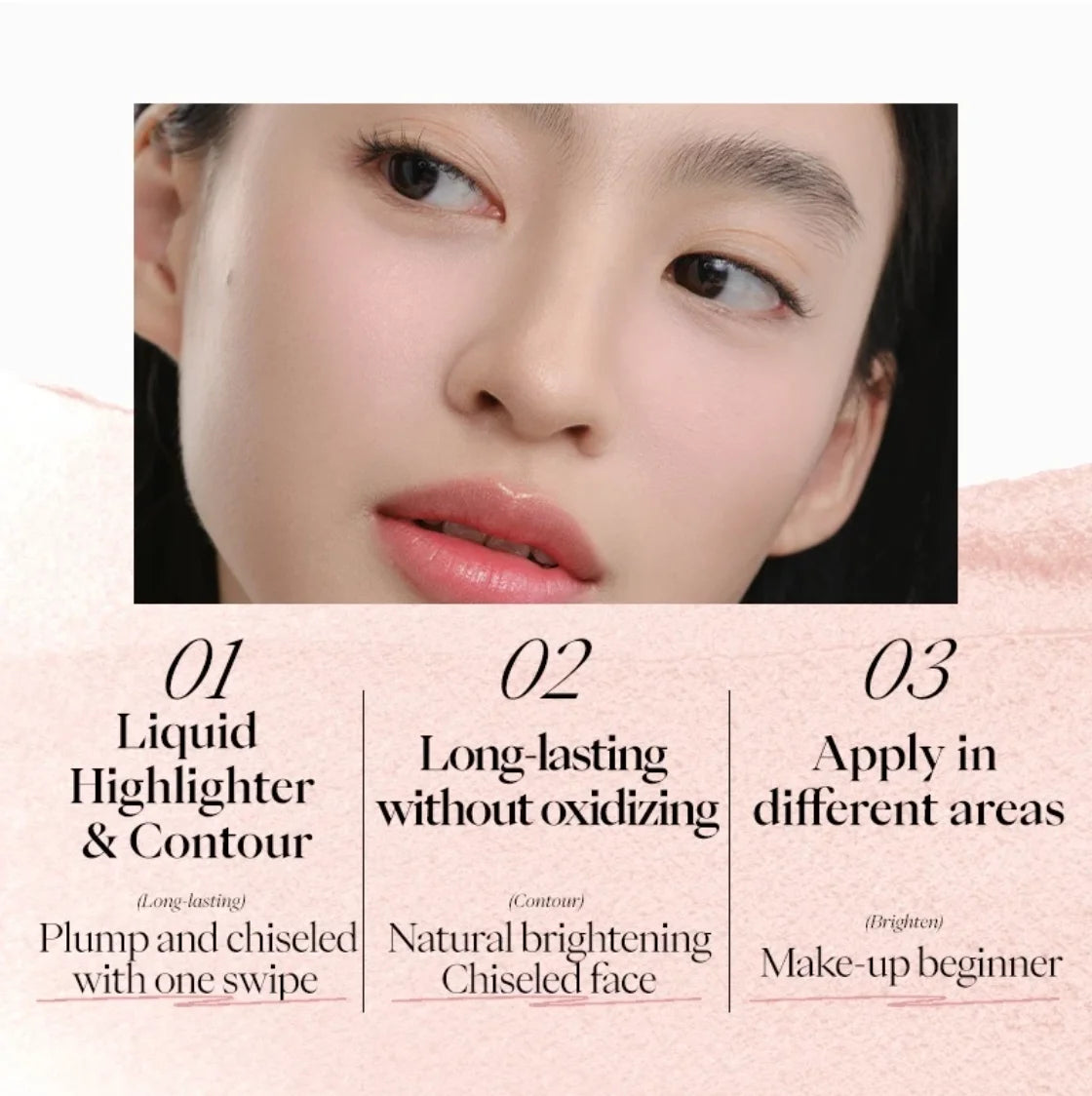 JOOCYEE CONCEALER COUNTOUR Multi-purpose Lipmatte Blusher Cream Zpaxo