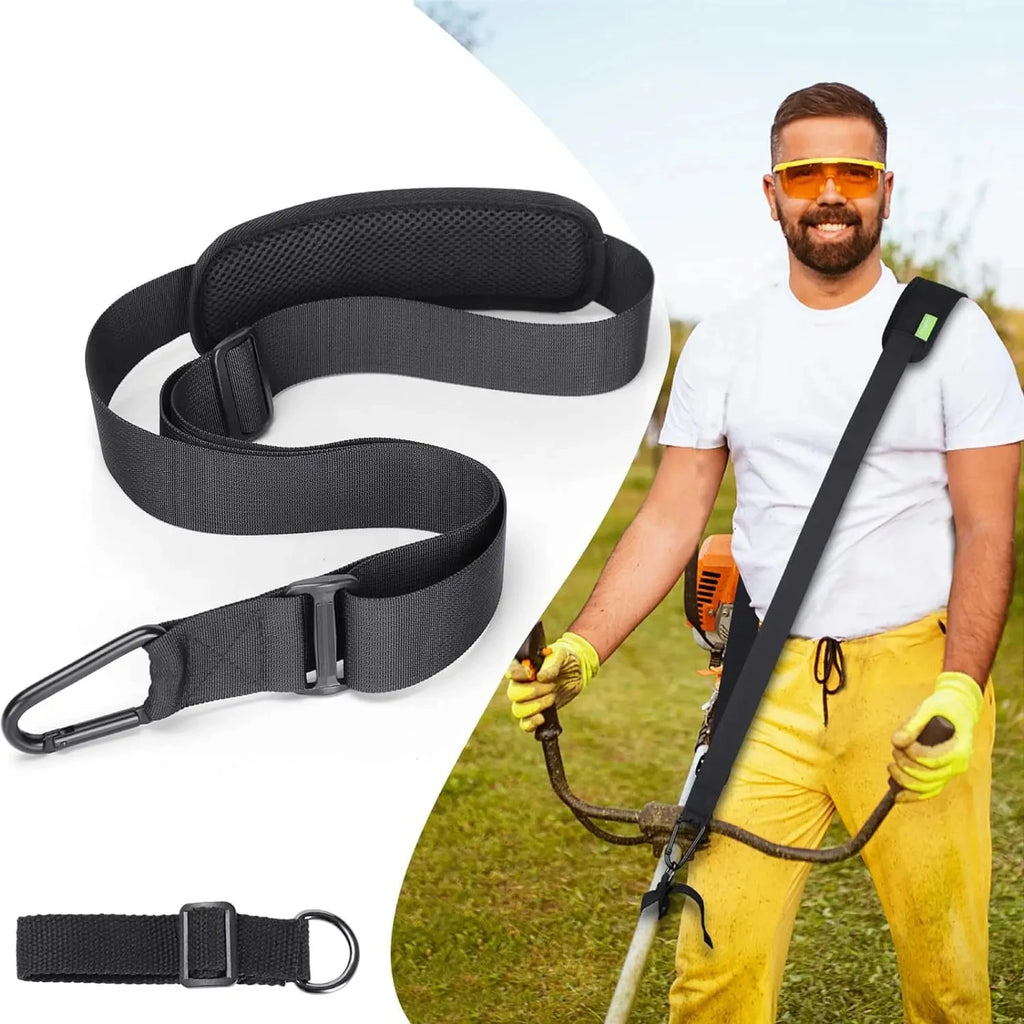 Adjustable Shoulder Strap Nylon Harness for Grass Trimmer Pruning Machine Gardening Tools Zpaxo