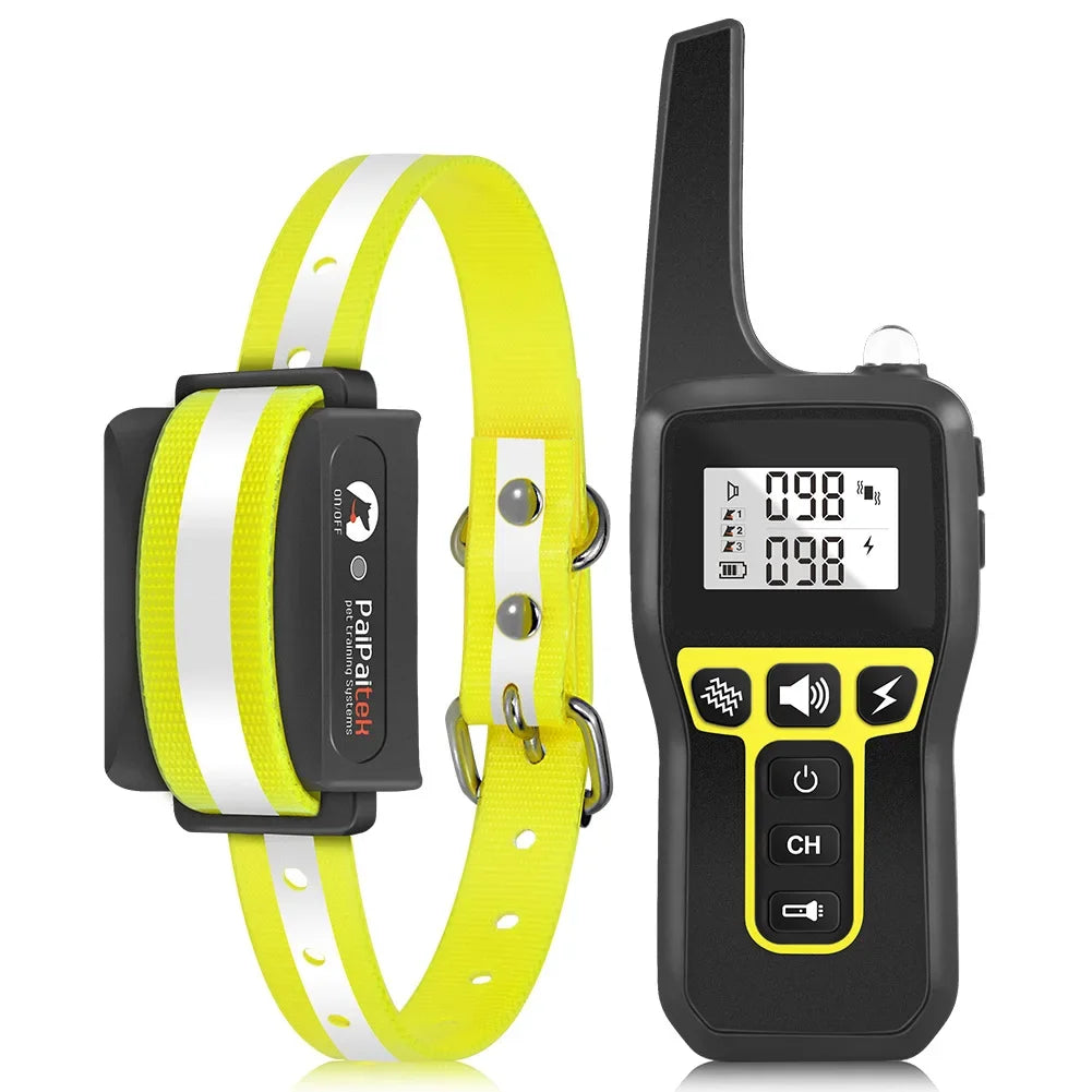 Zpaxo Dog Training Collar – Remote, Waterproof, 1000m Range