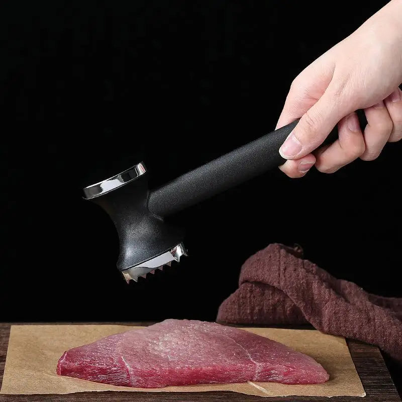Alloy Head Meat Tenderizing Mallet Hammer Tool for Kitchen Flattening Tenderizing Beef Chicken Pork Efficient Meat Prep Zpaxo