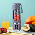 Portable USB-Rechargeable Blender & Juicer - Easy Clean, Perfect for Fruit & Vegetable Drinks, Milkshakes - 10.14oz to 16.91oz Zpaxo As shown