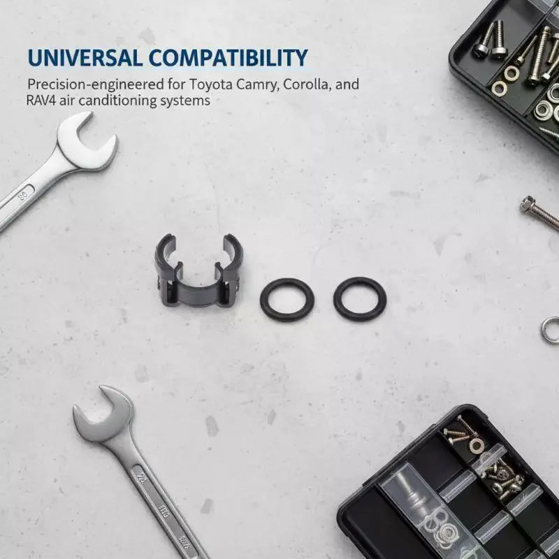 1 Set A/C Condensor Hard Line Lock Clamp Clip For Camry Corolla RAV4 88718-1E150 Air Conditioning Duct Buckle Zpaxo