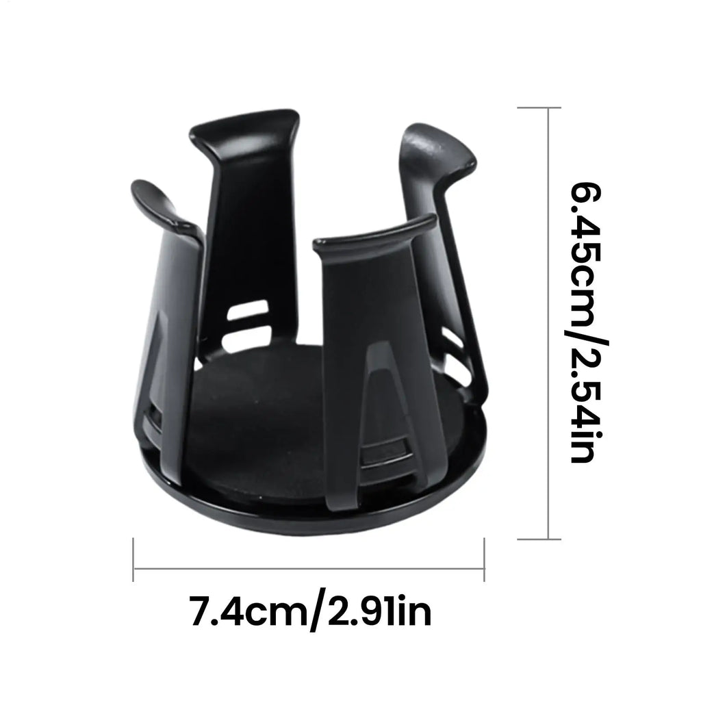 1 Pair Car Cup Holder Adhesive Drink Rack Automotive Interior