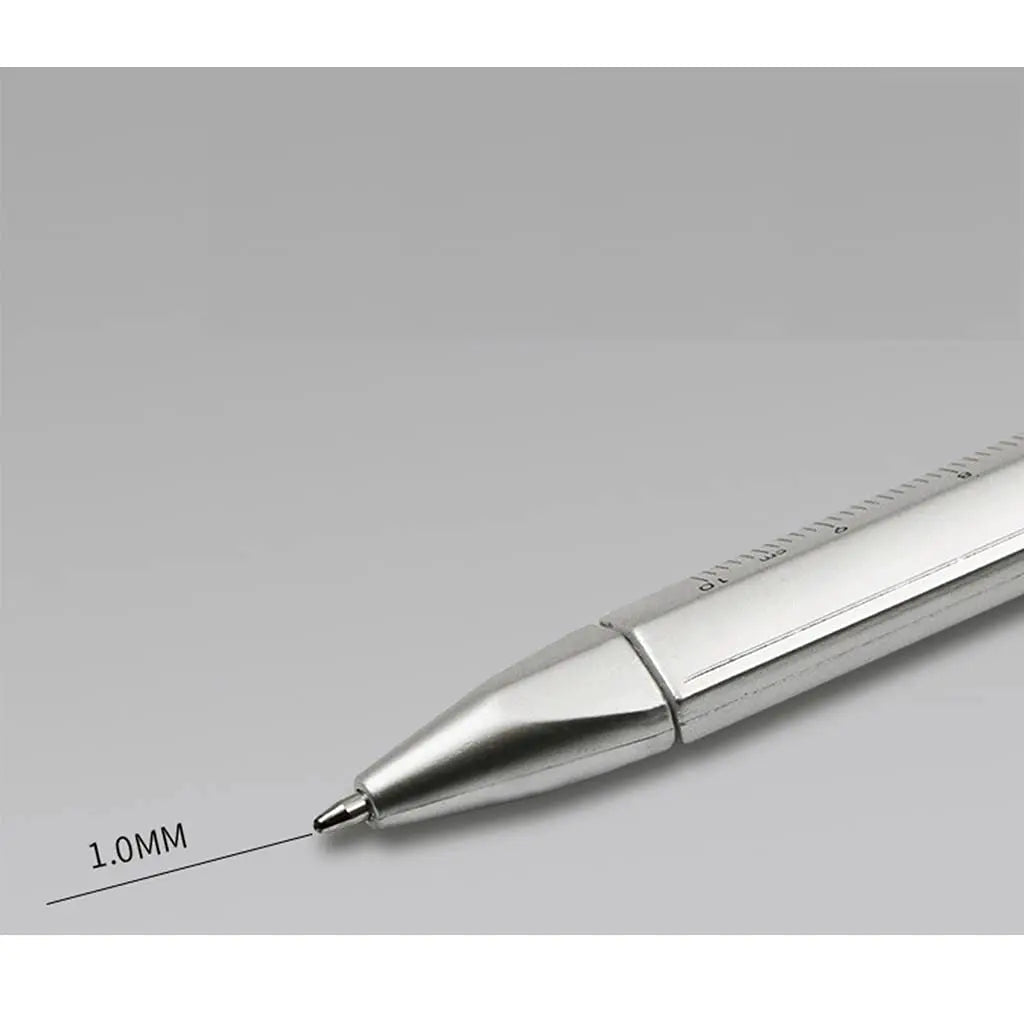 Vernier Caliper Ballpoint Pen – 1mm Refillable Novelty Ruler Pen