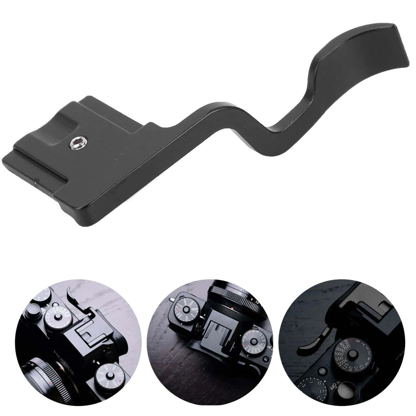 Black Aluminum Alloy Hand Grip Accessory Fuji XT30 Camera