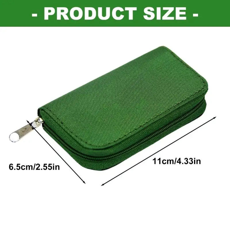 652F Capacity 22 Slot Card Organizers Memory Carrying Case Holder Zpaxo