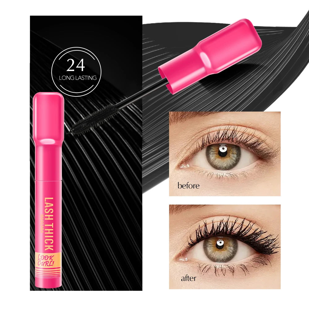 Thick Slender Mascara Waterproof Sweat Proof Light Durable Natural