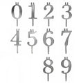 0-9 Reusable Number Birthday Candle Holder Cake Topper Decorations