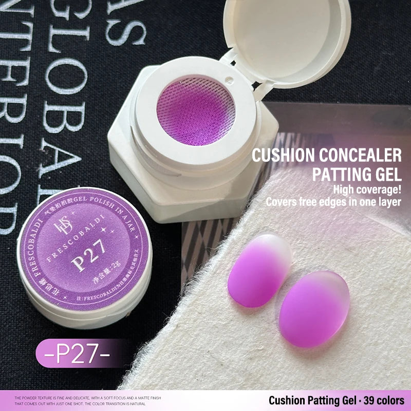 39 Colors Cushion Ombre Painting Nail Gel No Wipe Highly Saturated Gradient Patting Gel Nail Polish Ombre Blush UV Nail Polish Zpaxo 27