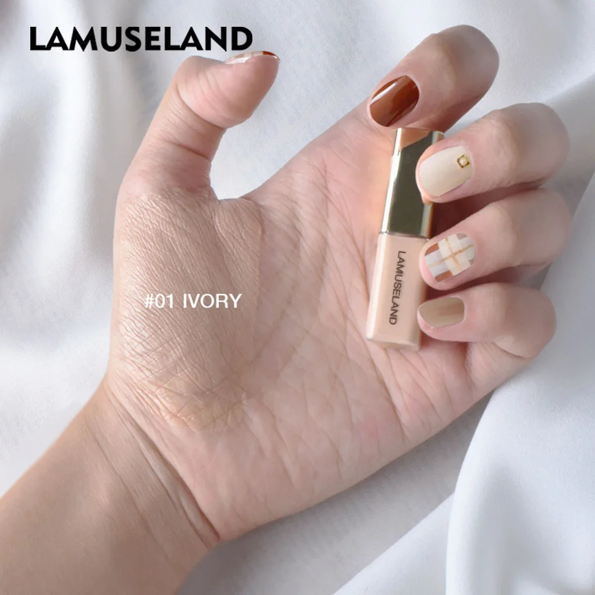 Eyes Face Concealer Liquid Cover Dark Circles Acne Natural Make up Effect Anti cernes Base Foundation Cream Cosmetics Zpaxo 01