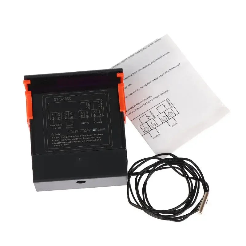 Digital Temperature Controller Thermostat Thermoregulator Incubator Zpaxo